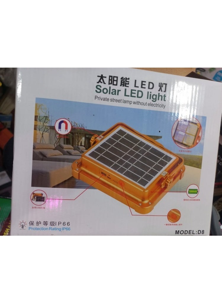 Solar Powered Projector Lamp with Sensor – 1000W / 160W LED Flood Light - Image 2